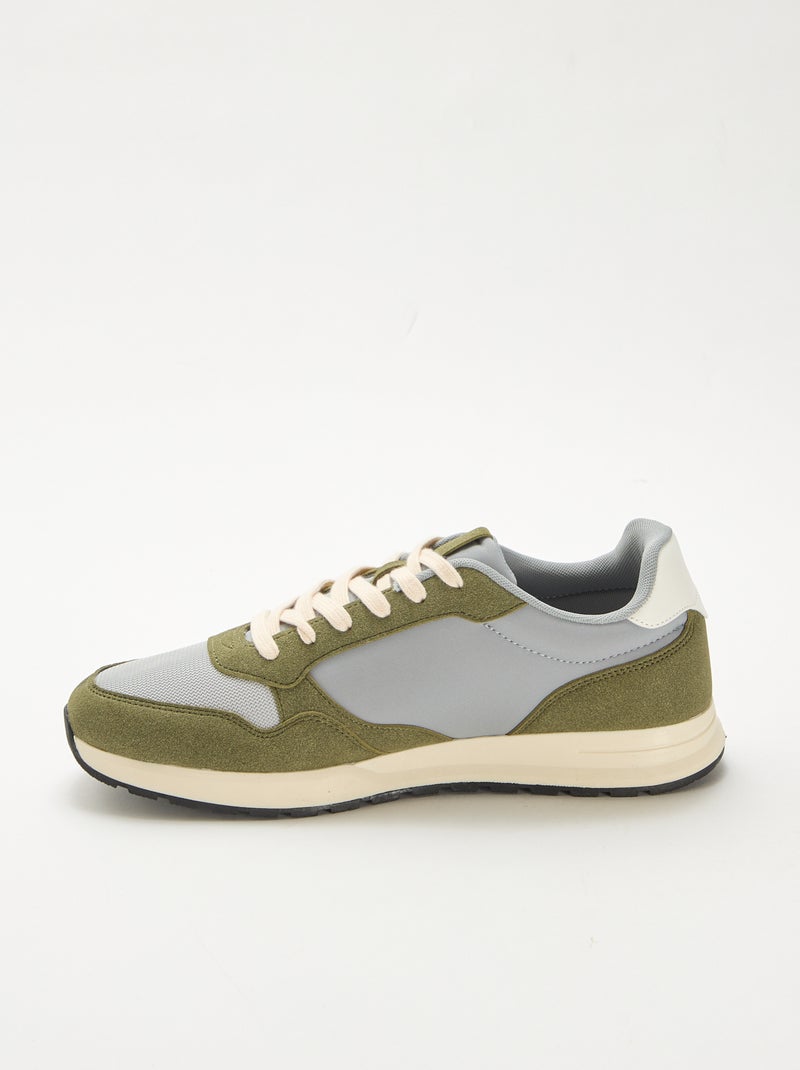 Zapatillas urbanas Kaki - Kiabi