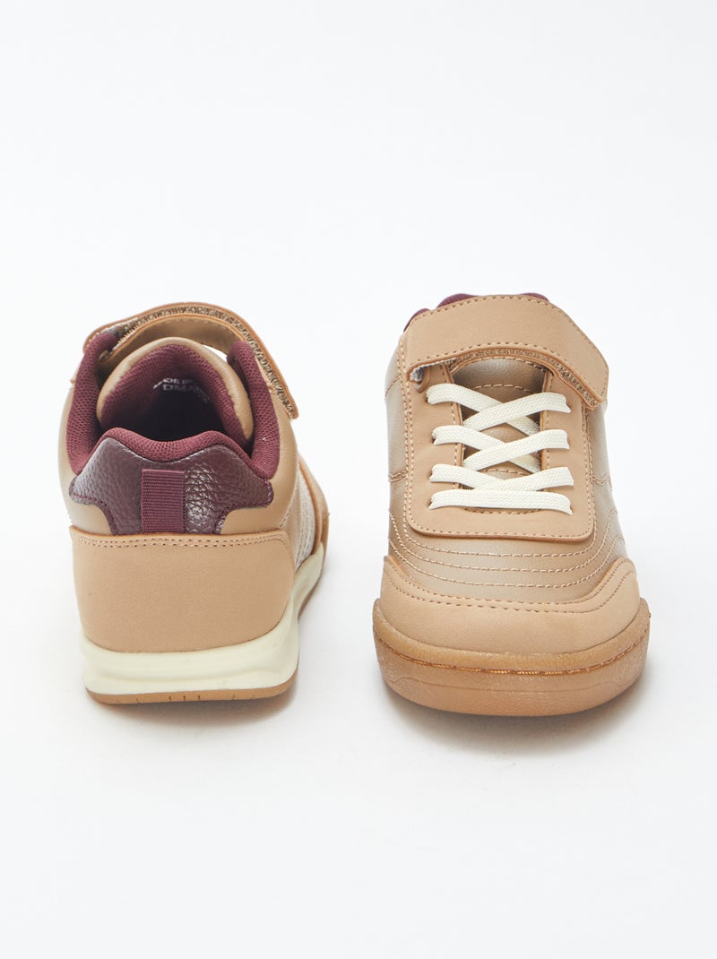 Zapatillas vintage Marron - Kiabi