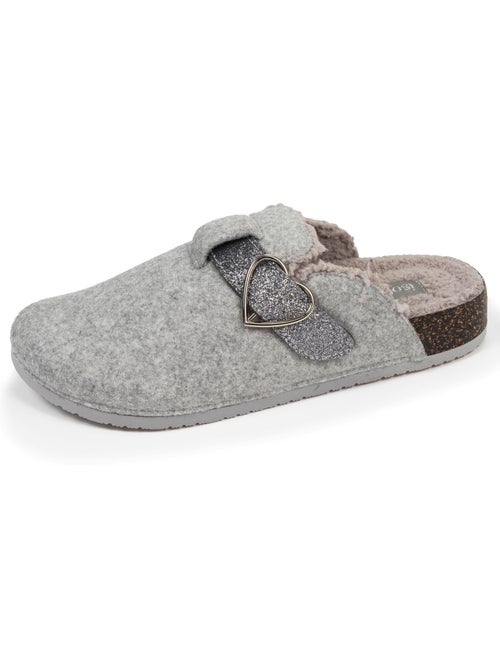Zapatillas zuecos plantilla anatómica confort mujer Isotoner - Kiabi