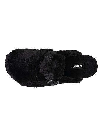 Zapatillas zuecos plantilla anatómica confort mujer Isotoner