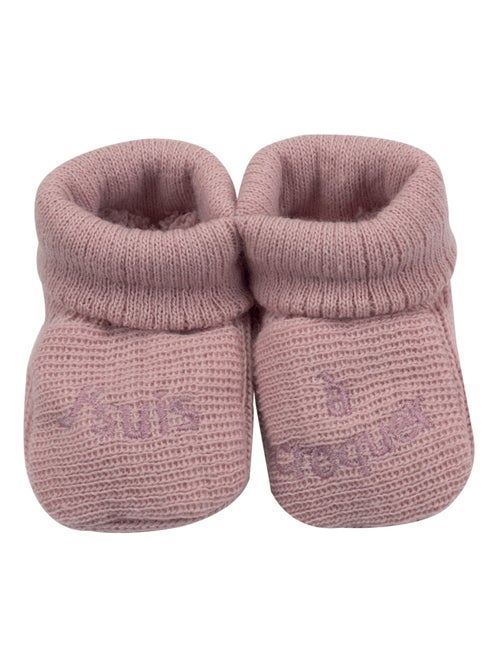 Zapatitos de bebé con bordado - Kiabi