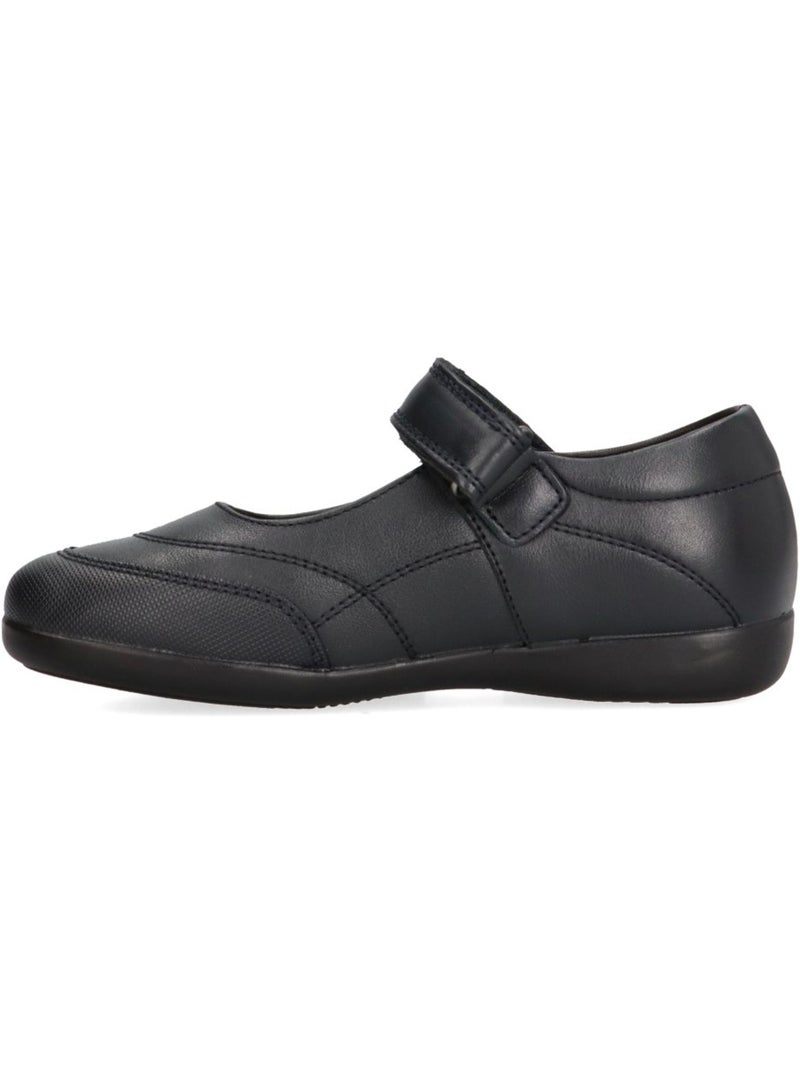 Zapato Colegial Niña Suela Plana - Etika Azul - Kiabi