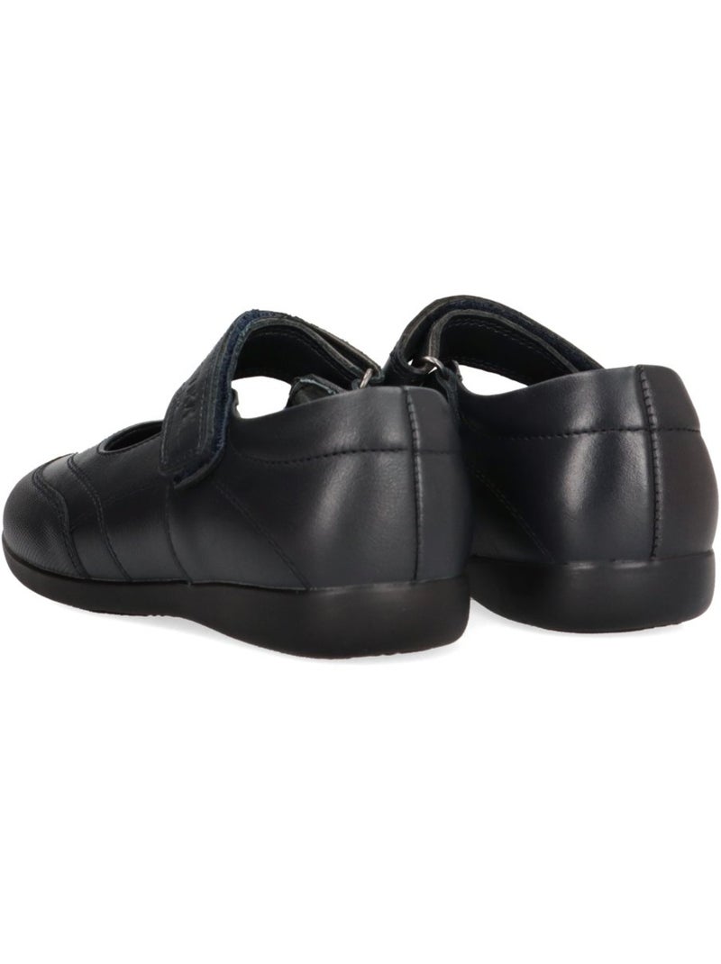 Zapato Colegial Niña Suela Plana - Etika Azul - Kiabi