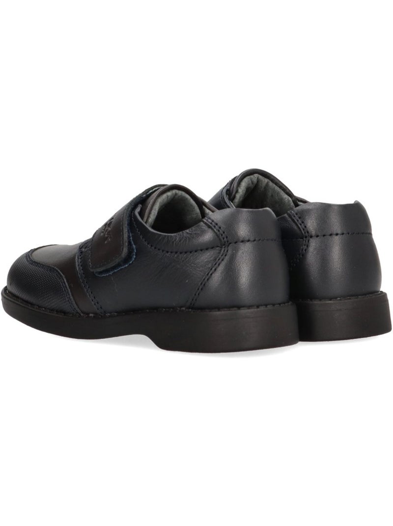 Zapato Colegial Niño Suela Plana - Etika Azul - Kiabi