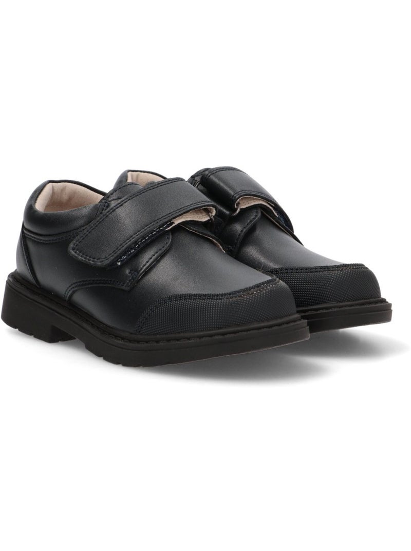 Zapato Colegial Niño Suela Plana - Luna Kids Azul marino - Kiabi