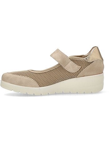 Zapato Cómodas Mujer Cuña Media - Amarpies