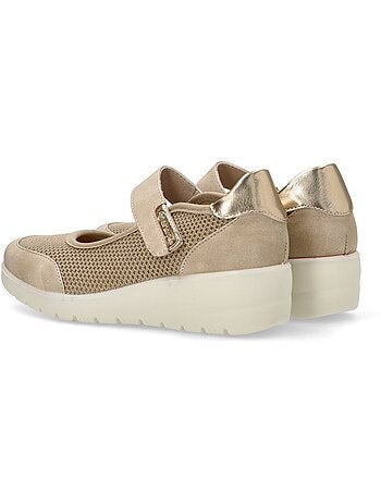 Zapato Cómodas Mujer Cuña Media - Amarpies