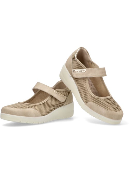 Zapato Cómodas Mujer Cuña Media - Amarpies - Kiabi Zapato Cómodas Mujer Cuña Media - Amarpies - Kiabi
