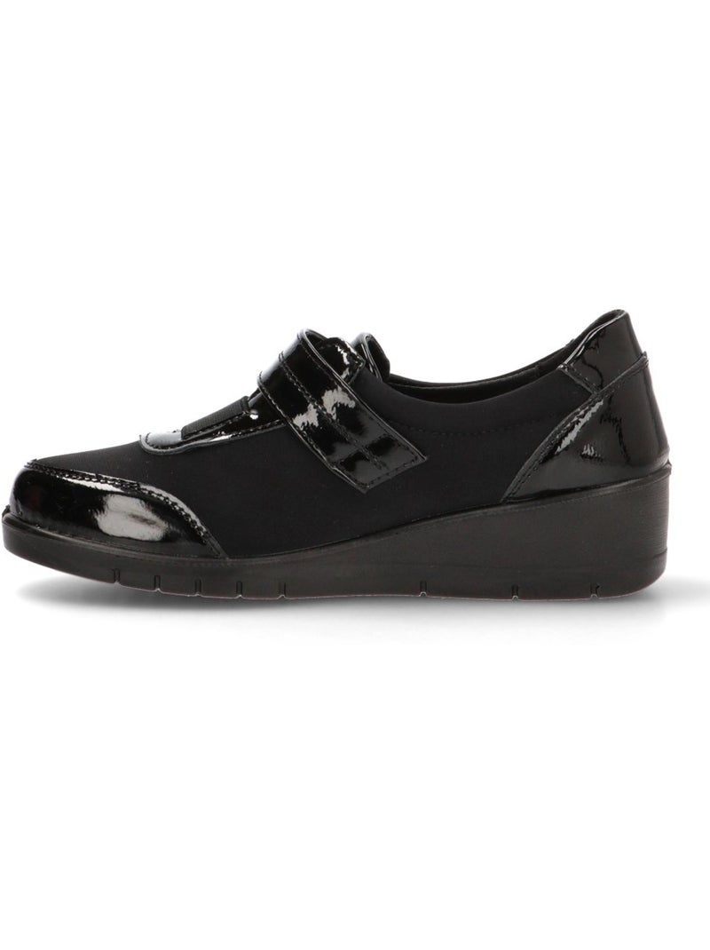Zapato Cómodas Mujer Cuña Media - Armony Negro - Kiabi