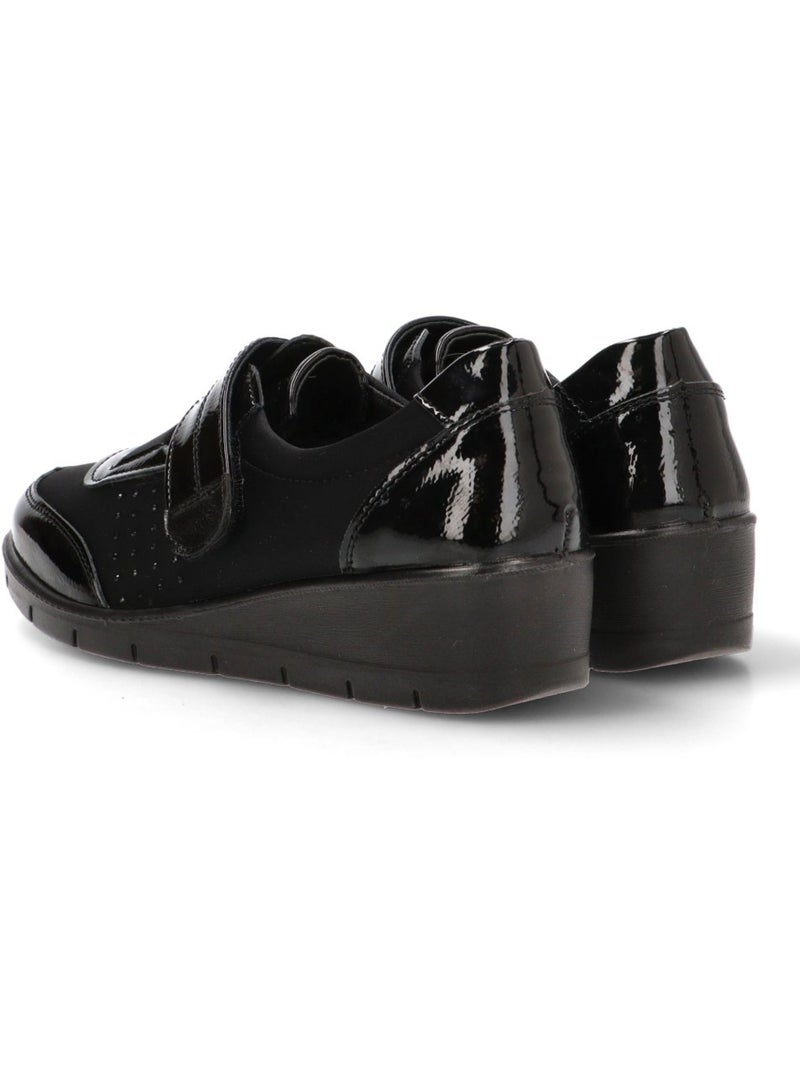 Zapato Cómodas Mujer Cuña Media - Armony Negro - Kiabi