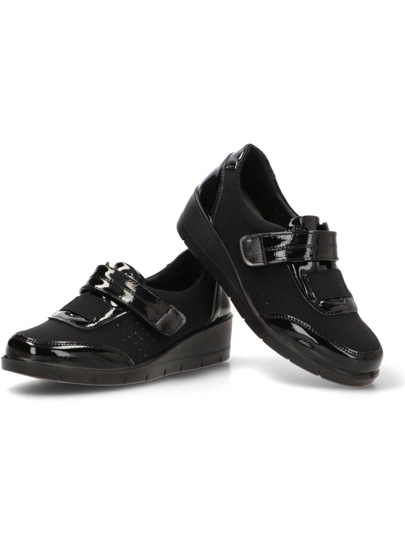 Zapato Cómodas Mujer Cuña Media - Armony Negro - Kiabi