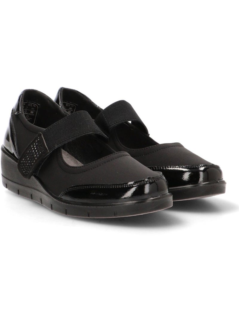 Zapato Cómodas Mujer Cuña Media - Armony Negro - Kiabi
