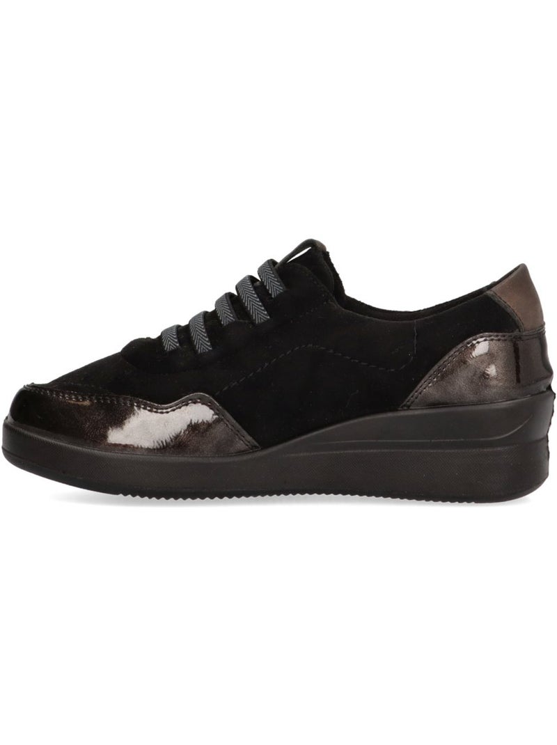 Zapato Cómodas Mujer Cuña Media - Armony Negro - Kiabi