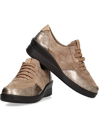 Zapato Cómodas Mujer Cuña Media - Armony
