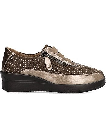 Zapato Cómodas Mujer Cuña Media - Armony