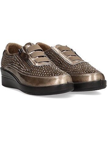 Zapato Cómodas Mujer Cuña Media - Armony