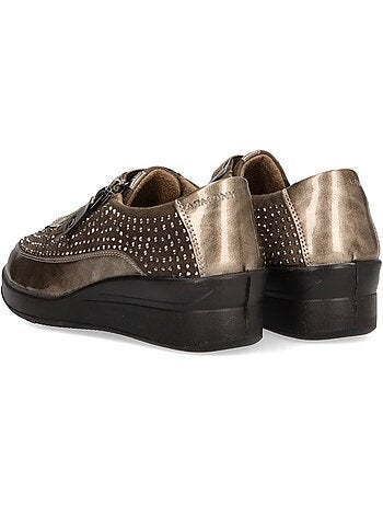 Zapato Cómodas Mujer Cuña Media - Armony