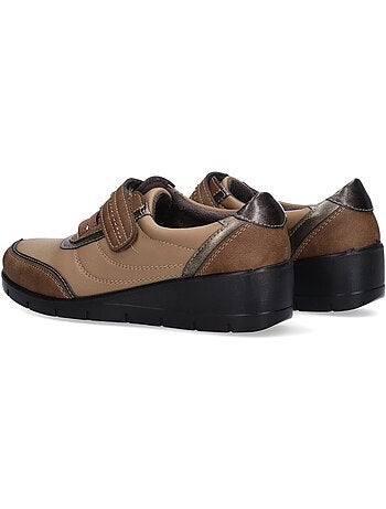 Zapato Cómodas Mujer Cuña Media - Mysoft