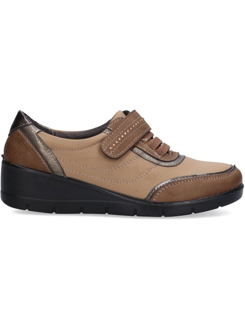 Zapato Cómodas Mujer Cuña Media - Mysoft - Kiabi Zapato Cómodas Mujer Cuña Media - Mysoft - Kiabi