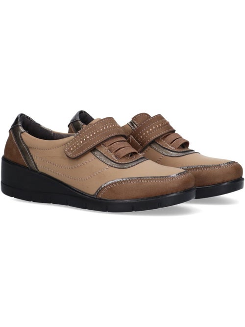 Zapato Cómodas Mujer Cuña Media - Mysoft - Kiabi Zapato Cómodas Mujer Cuña Media - Mysoft - Kiabi