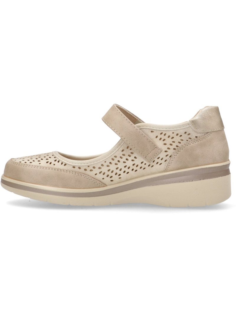 Zapato Cómodas Mujer Suela Plana - Amarpies Beige - Kiabi