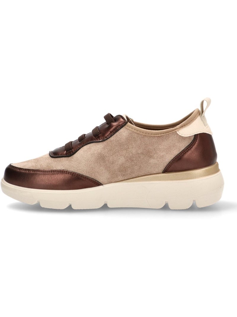 Zapato Cómodas Mujer Suela Plana - Armony Taupe - Kiabi