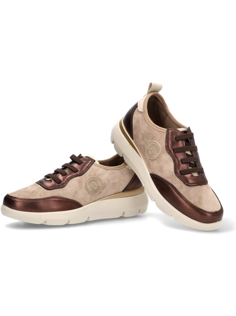 Zapato Cómodas Mujer Suela Plana - Armony Taupe - Kiabi