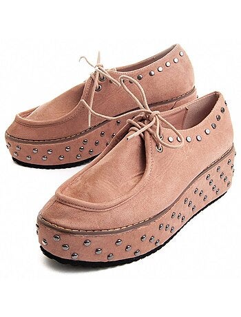 Zapato Con Plataforma Para Mujer. Montevita Trenca