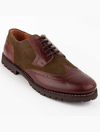 Zapato De Piel Para Hombre. Purapiel Herac