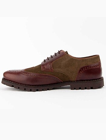 Zapato De Piel Para Hombre. Purapiel Herac