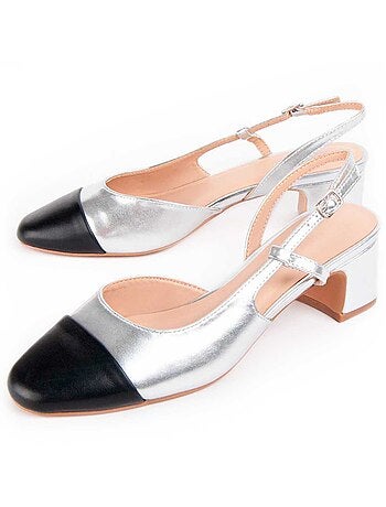 Zapato De Tacón Para Mujer. Montevita Goldem