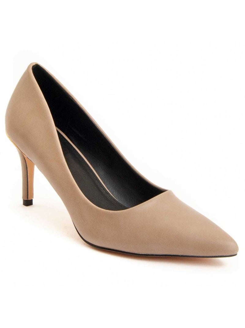 Zapato De Tacón Para Mujer.  Montevita  Talei Beige - Kiabi
