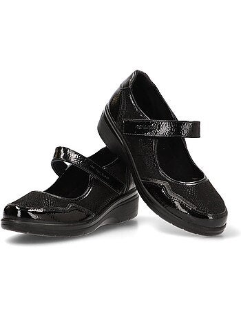 Zapato Diario Mujer Cuña Media - Amarpies