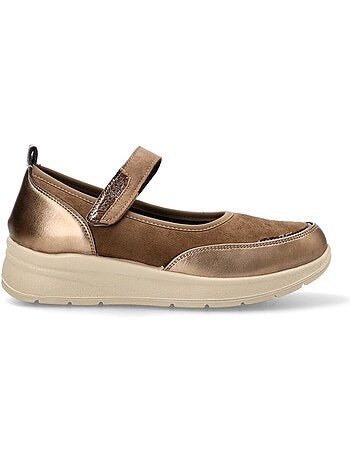 Zapato Diario Mujer Cuña Media - Amarpies