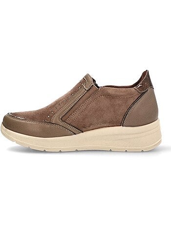 Zapato Diario Mujer Cuña Media - Amarpies