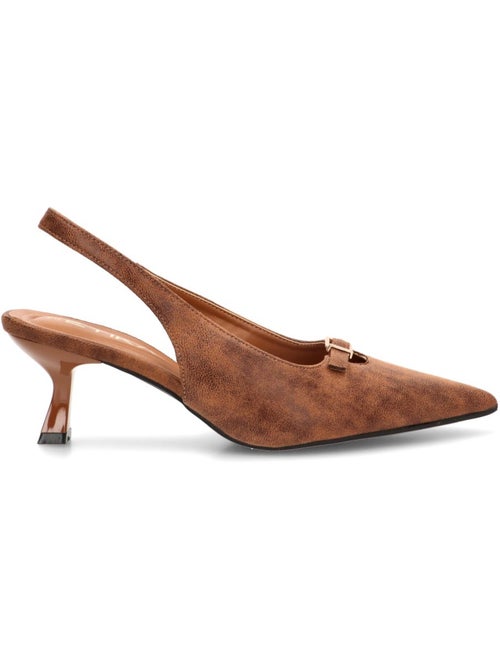 Zapato weekend mujer tacón medio - etika - Kiabi