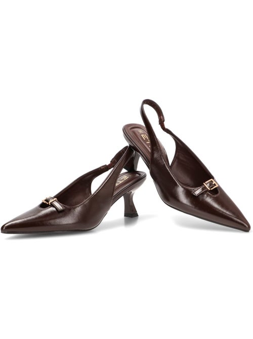 Zapato weekend mujer tacón medio - etika - Kiabi