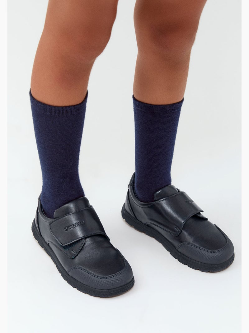 Zapatos colegiales conguitos barefoot goflex Azul marino - Kiabi