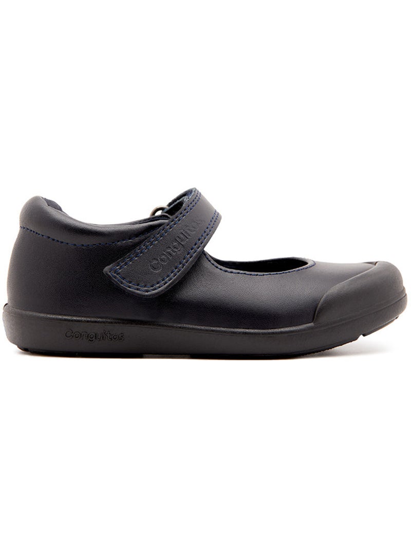 Zapatos colegiales conguitos colegiales Azul marino - Kiabi