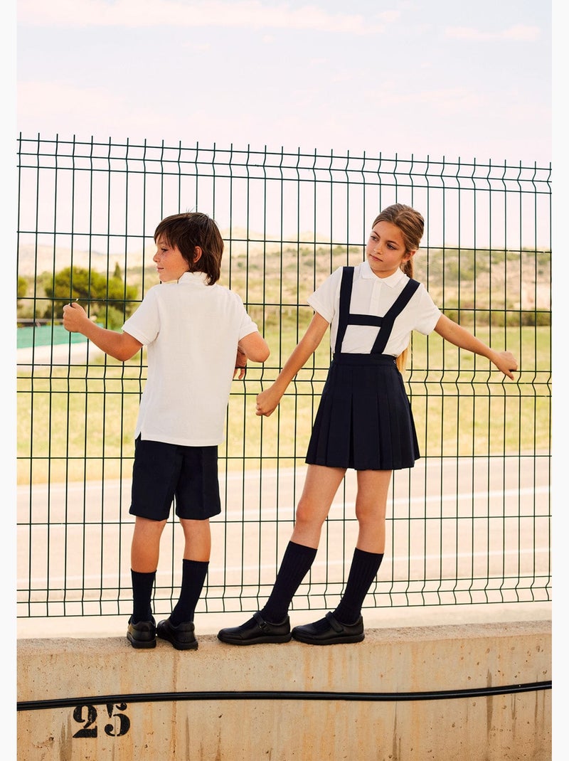 Zapatos colegiales conguitos indestructibles Azul - Kiabi