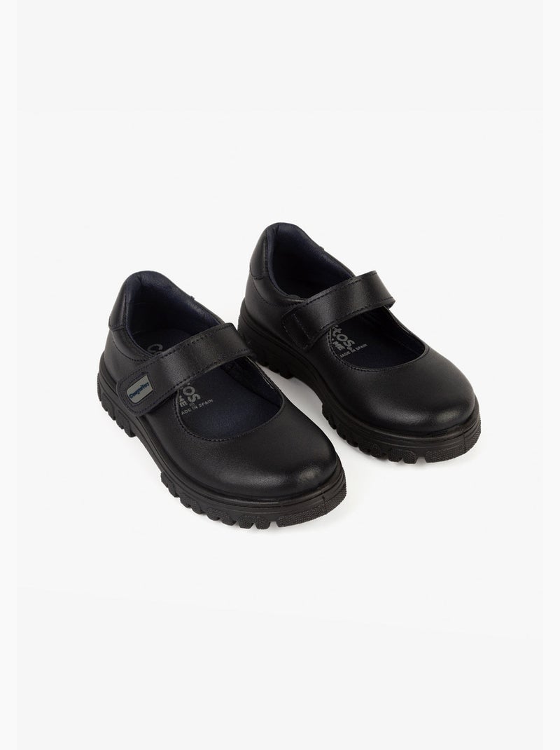 Zapatos colegiales conguitos lavable Azul marino - Kiabi