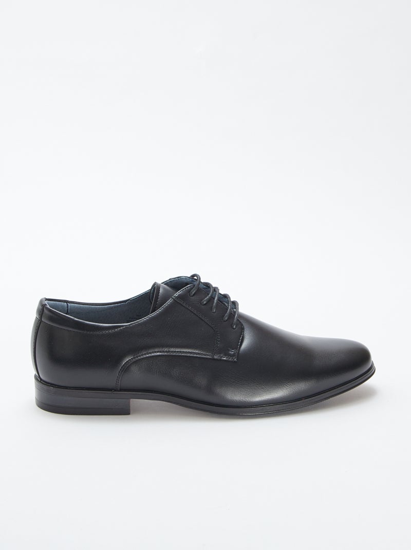Zapatos con cordones Negro - Kiabi