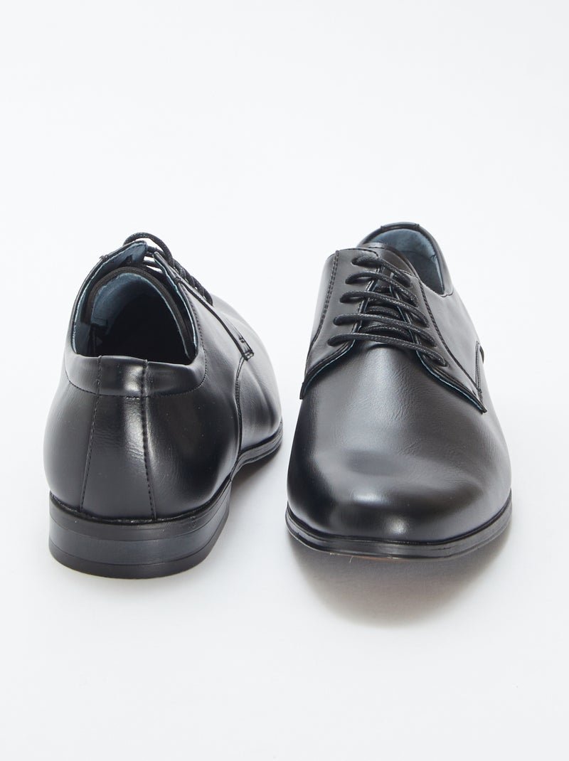 Zapatos con cordones Negro - Kiabi