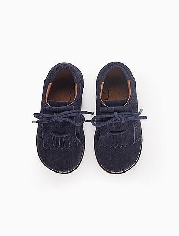 Zapatos de ante con flecos