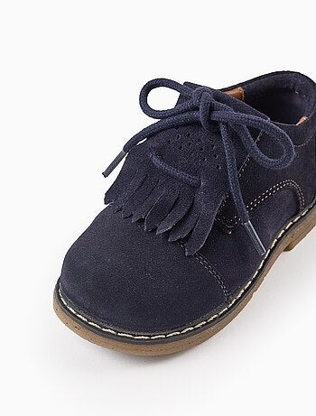 Zapatos de ante con flecos