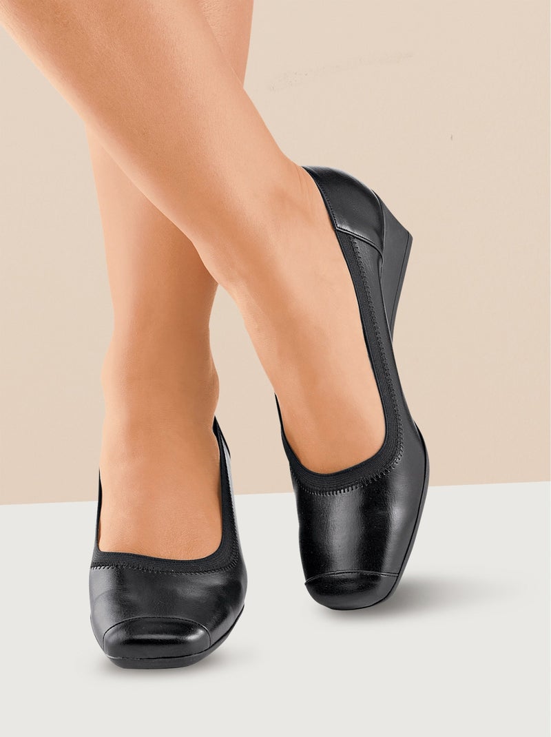 Zapatos de cuña ancha - Afibel Negro - Kiabi
