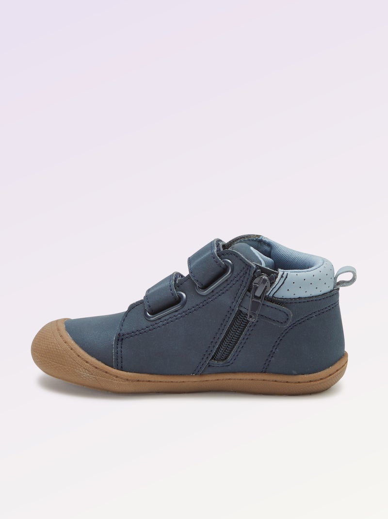 Zapatos de motricidad 3 'Primeros pasos' - Kitchoun Azul - Kiabi