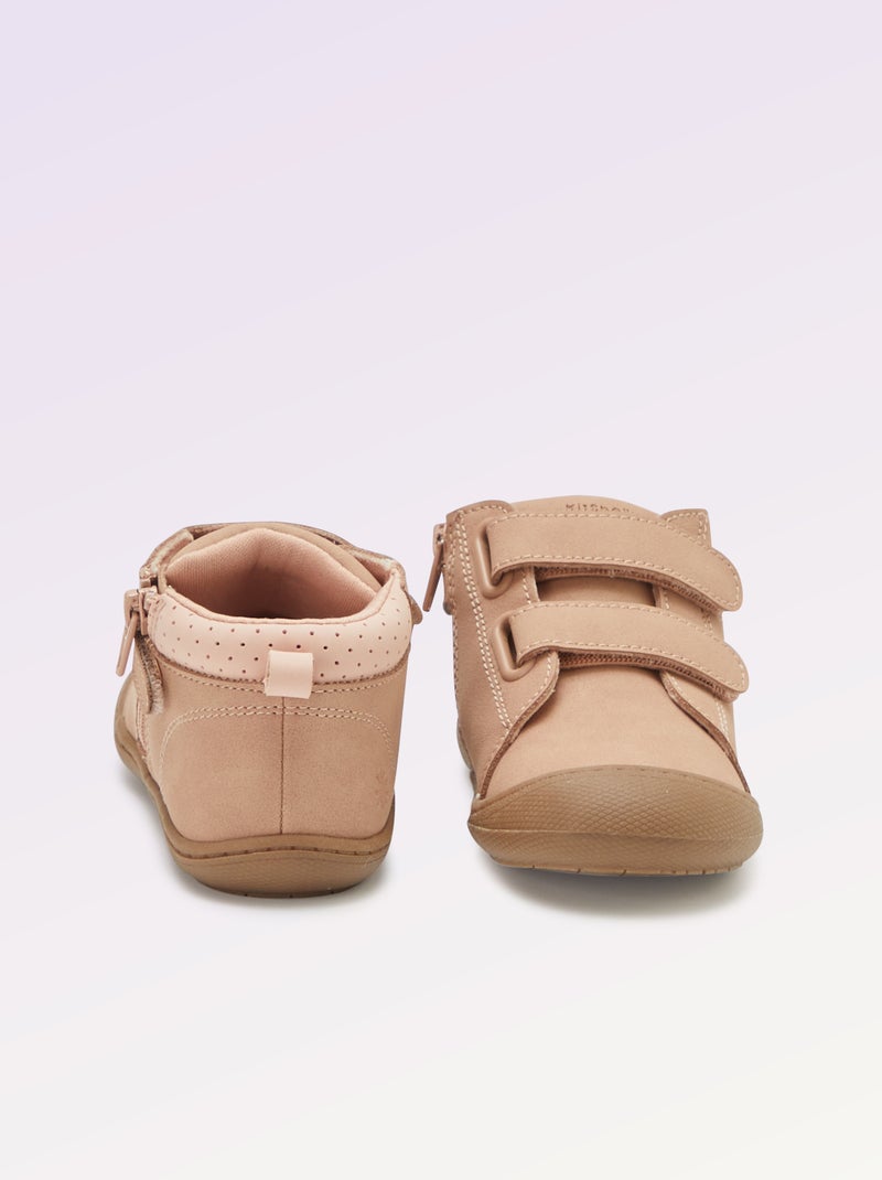Zapatos de motricidad 3 'Primeros pasos' - Kitchoun Rosa - Kiabi