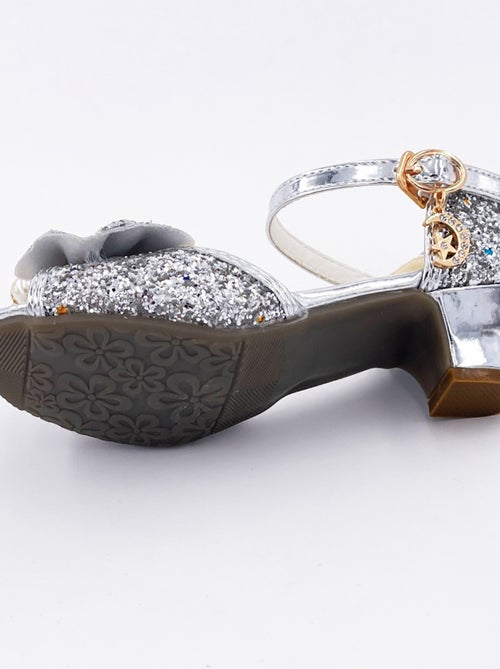 Zapatos de princesa con tacón brillantes para disfraz niña | Labay - Kiabi