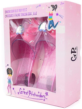 Zapatos de princesa para niña con tacón | great pretenders